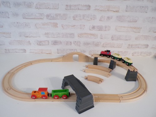 Circuit train bois - circuit,