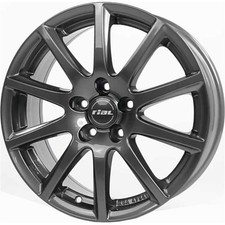 Jante alu RIAL MILANO 14" 5.5J 4x100 ET 35 63.3 TITANIUM