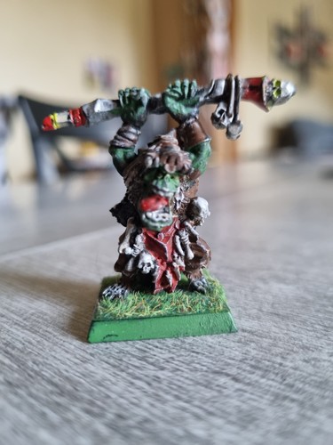 Warhammer orc métal peint - métal, ,peint