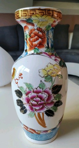 Vase balustre chinois - balustre, en