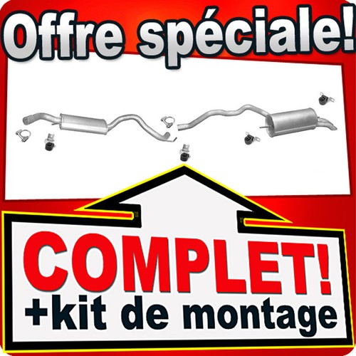échappement pour t4 - vw,