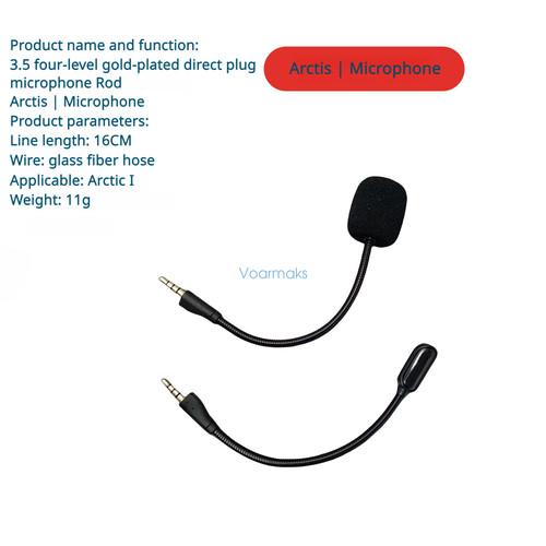 Replacement microphone for - microphone,