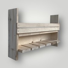 PORTE-BOUTEILLES MURAL EN BOIS