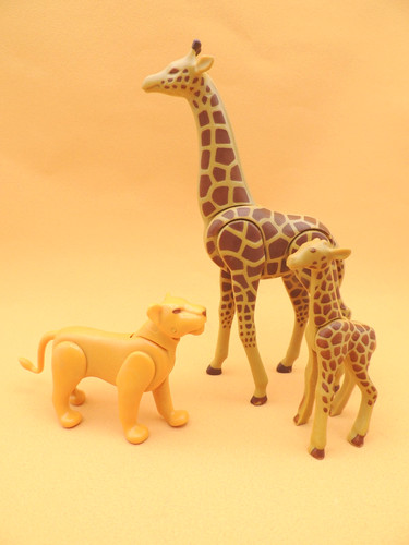 Playmobil lot savane lionne - lot,