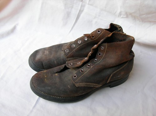 Ww2 paire brodequins - paire,