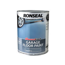 Ronseal 36111 Diamant Rigide Garage Sol Peinture Bleu Acier 5 Litre