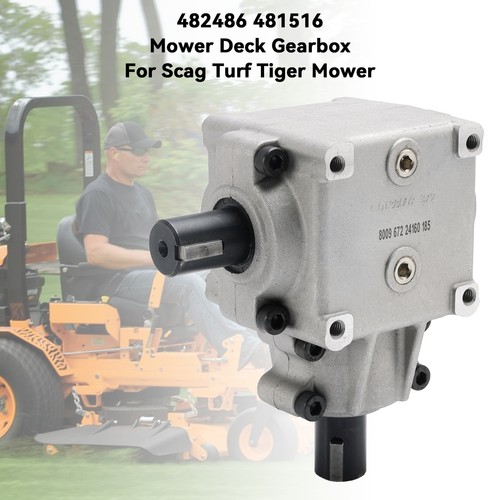 Mower deck gearbox assembly - deck,
