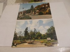 2 CARTES DONAUESCHINGEN ALLEMAGNE GERMANY  HAUPTSTRASSE / BAHNHOFSPARK