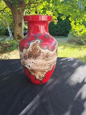 Scheurich 247-47 Vase XXL Fat Lava Vintage West German Pottery 60s/70s – 47 cm