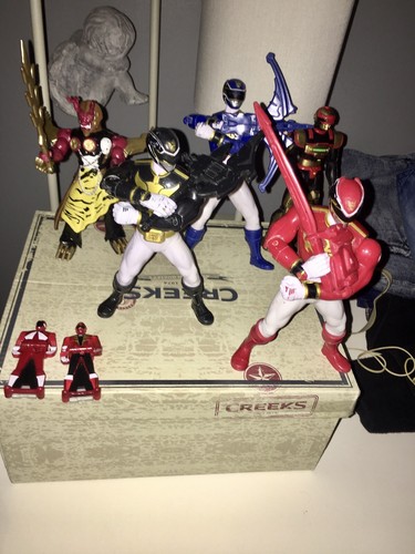Lot figurine power - de, 7