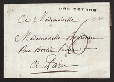 LAC  Nogent le Rotrou / Paris 1783