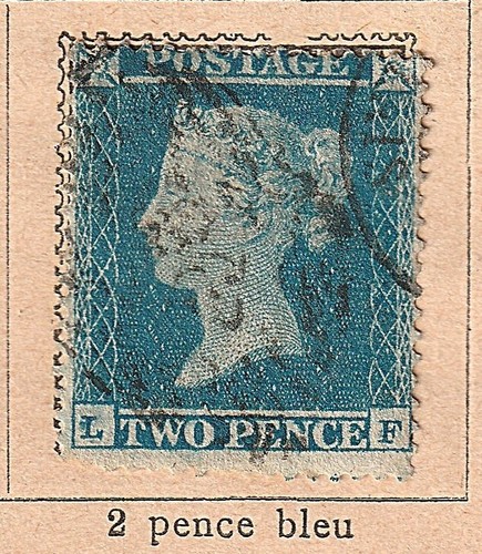 Royaume uni timbre - !, ancien