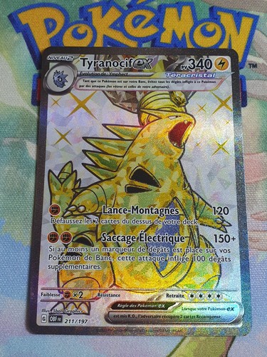 Carte pokemon tyranocif obf - tyranocif,