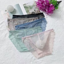 Slip transparent sans couture