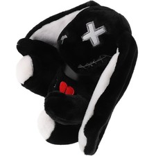 Lapin gothique en peluche