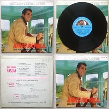 JEAN-CLAUDE PASCAL-LP 25cm-LE BATEAU BLANC-ET MAINTENANT-CHANSON S/1 SEULE NOTE…