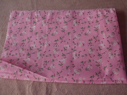 Coupon tissu petites fleurs - tissu,