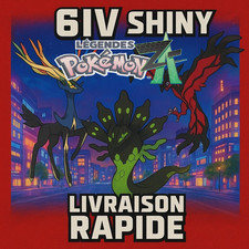 Pokémons Shiny au choix 6iv