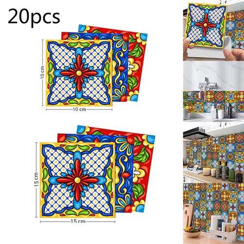 20pcs autocollants carrelage - autocollants,