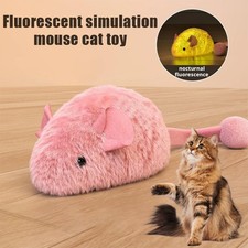 Souris interactive en peluche