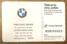TELECARTE 5U BMW 328 RÉF