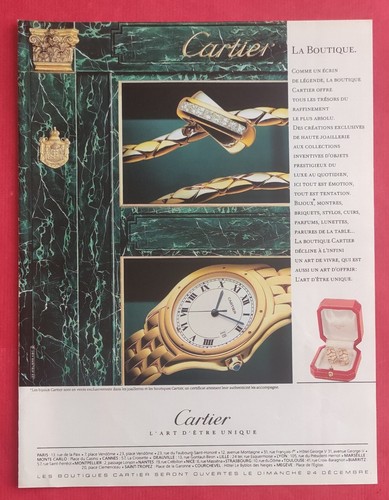 Publicité presse montres - publicité, presse: