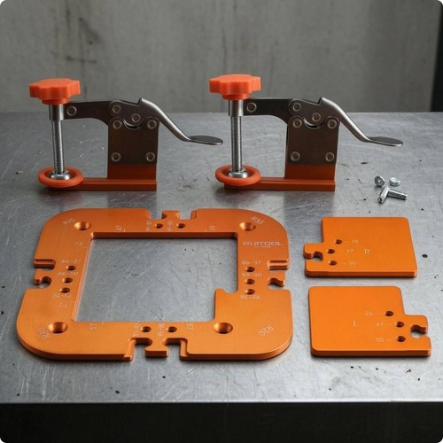 Gabarit rainurage boutons - gabarit,