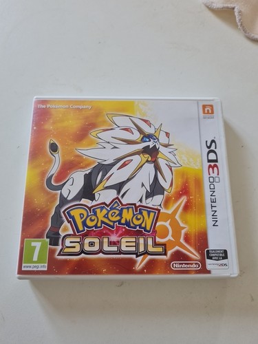 Pokémon soleil nintendo - pokémon, 3ds