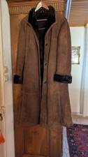Manteau vintage en peau