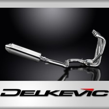 KAWASAKI ZZR1100 1990-2001 Echappement Complet 4-1 Pot 320mm Tri-Ovale Inox