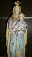 ANCIENNE STATUE RELIGIEUSE/LA