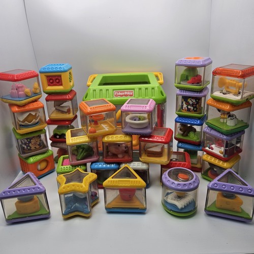Fisher price peek boo blocks - price,