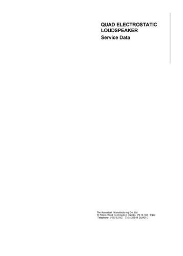Service manual guide for - guide,