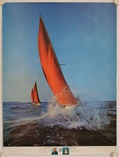 Affiche Bateau Voile PEN DUICK VI - ERIC TABERLY