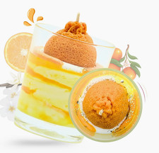 Bougie gourmande clémentine monoi