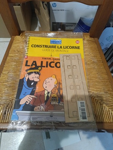 Tintin licorne maquette - tintin,