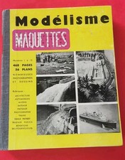 RARE RELIURE MODÉLISME - MAQUETTE du n° 1 au n°12 1954/ 468 Pages, 56 PLANS BE