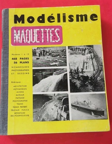 Rare reliure modélisme - modÉlisme,
