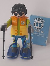 Playmobil série 25 personnage raquettes ski sportif montagne neige vacance hiver