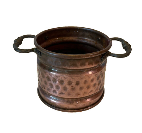 Chaudron pot lait vintage - chaudron,