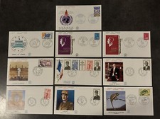 10 Timbre France Lot de FDC