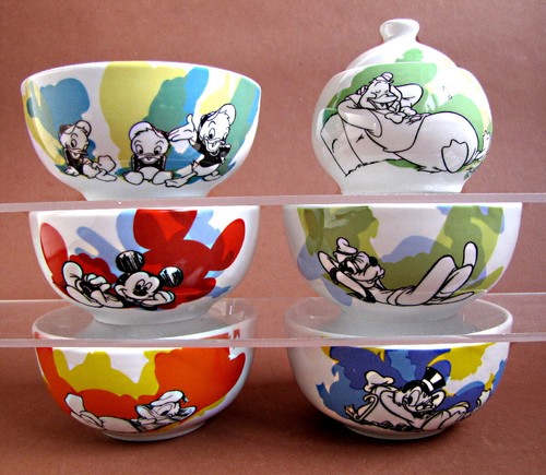 Bols 1 sucrier disney - 5, +