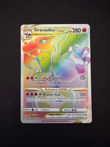 Carte pokémon dracaufeu vstar - carte,