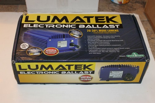 Lumatek 1000w dimmable hid - lumatek,