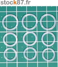 6005# Lot de 9 courroies de