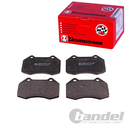 Zimmermann plaquettes frein - plaquettes, de