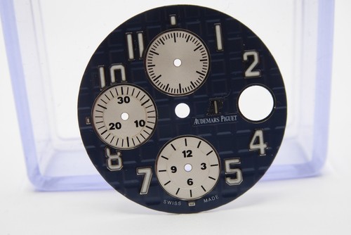 Cadran bleu marine audemars - cadran,