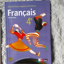 Livre de français, 4ème neuf