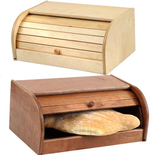 Boîte pain bois - à, en