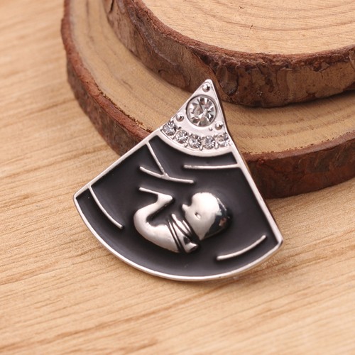 Broche décorative alliage - ,